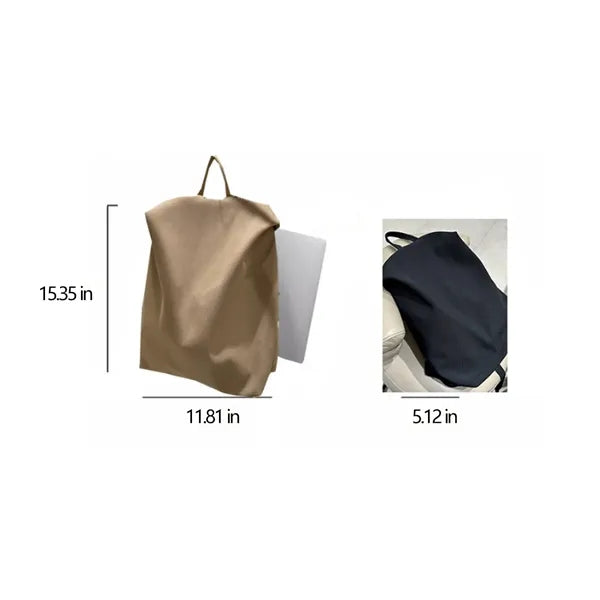 Large Capacity Simple Mesh Backpack for Travel or Commute