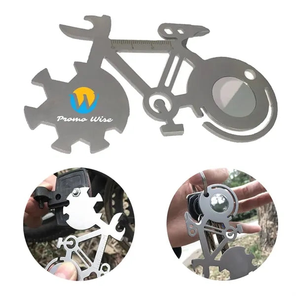 Creative Mountain Bike Multi Tool Card for Outdoor Camping