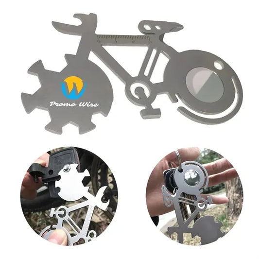 Creative Mountain Bike Multi Tool Card for Outdoor Camping