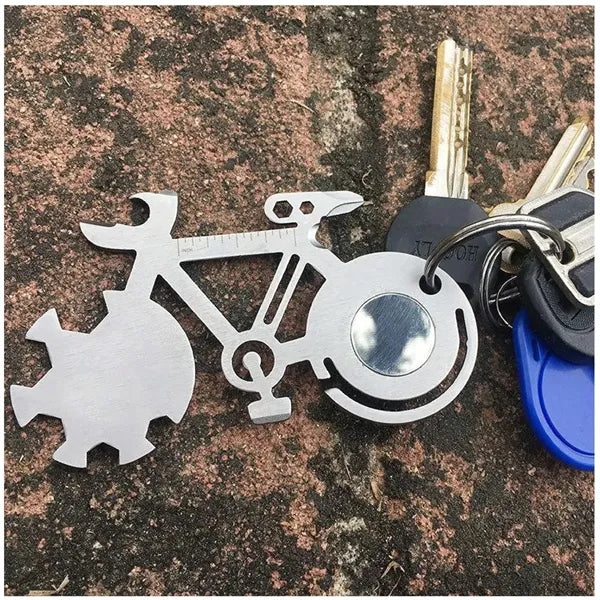 Creative Mountain Bike Multi Tool Card for Outdoor Camping