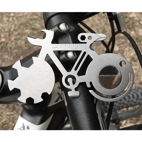Creative Mountain Bike Multi Tool Card for Outdoor Camping