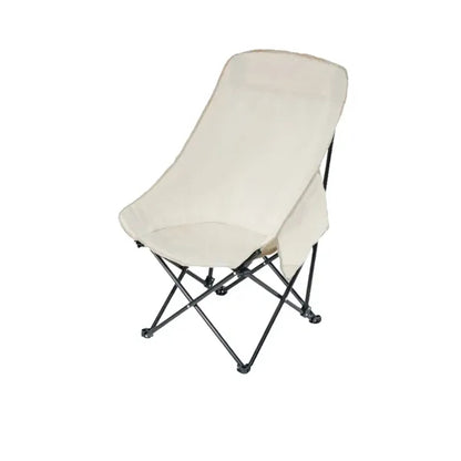Foldable High Back Moon Chair for Outdoor Camping or Fishing