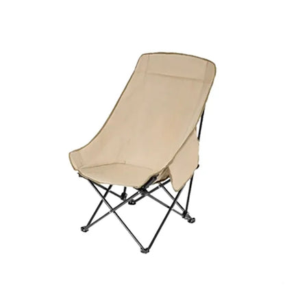 Foldable High Back Moon Chair for Outdoor Camping or Fishing