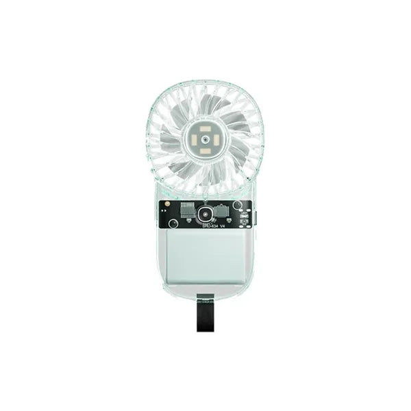Mini USB Transparent Shell Handheld Fan for Home or Travel