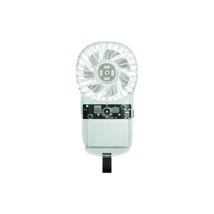 Mini USB Transparent Shell Handheld Fan for Home or Travel