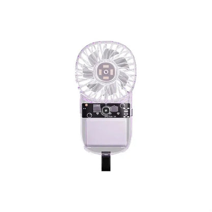 Mini USB Transparent Shell Handheld Fan for Home or Travel