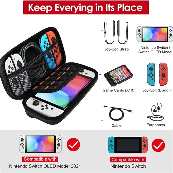 Travel Case for Nintendo Switch