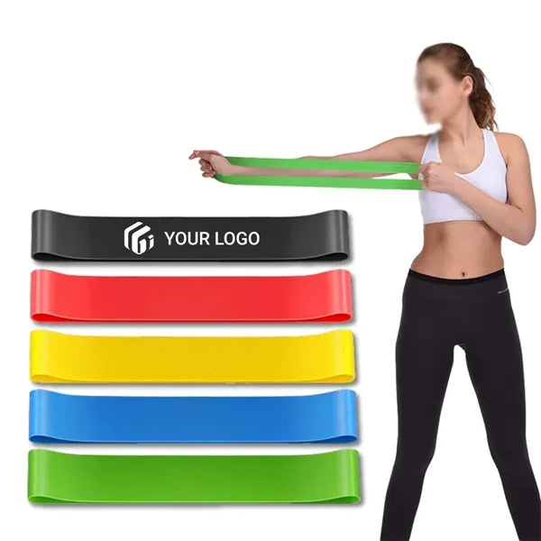Fitness sport training resistance band pilates flexbands