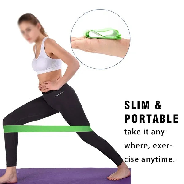 Fitness sport training resistance band pilates flexbands