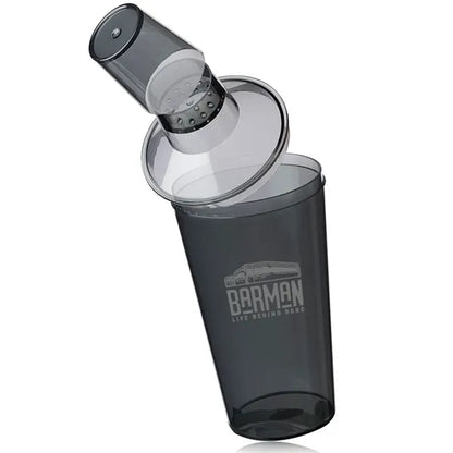 Camden 17 oz. Plastic Cocktail Shaker Bottles