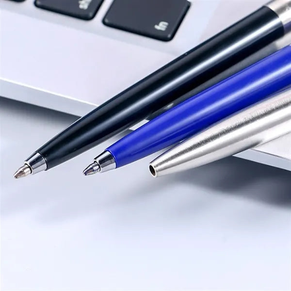 Retractable Metal Ballpoint Pen Office Gift Writing Tool