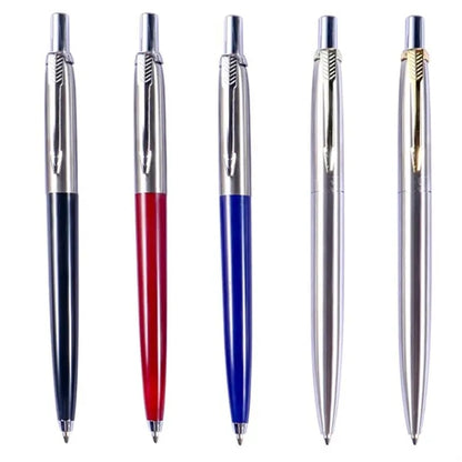 Retractable Metal Ballpoint Pen Office Gift Writing Tool