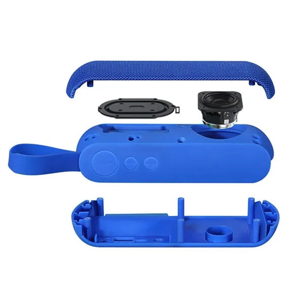 Portable Wireless Bluetooth Speaker with Bass & Strap