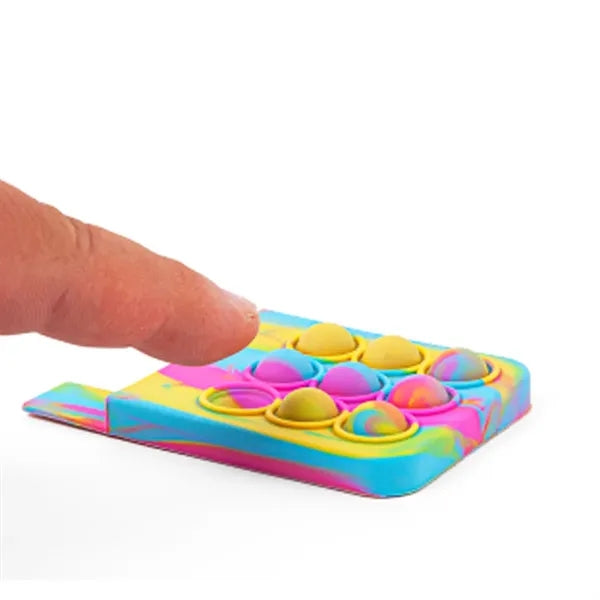 Silicone Pop Fidget Phone Wallet