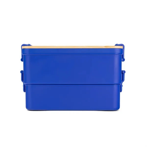 BambooNest Double Deck Lunch Box