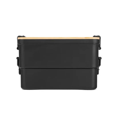 BambooNest Double Deck Lunch Box
