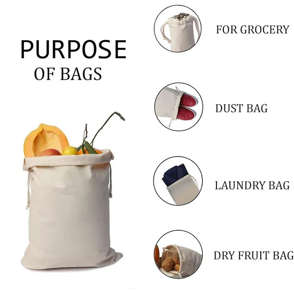 Eco Friendly Re-useable Natural Bag
