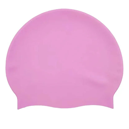 High Quality Silicone Swim Cap Custom Logo Colorful Design