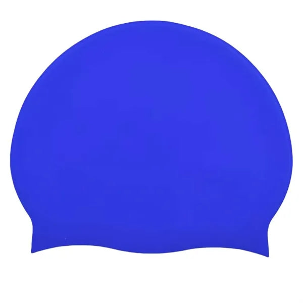 High Quality Silicone Swim Cap Custom Logo Colorful Design