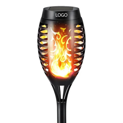 Solar Torch Lights Outdoor with Dancing Flickering Flame