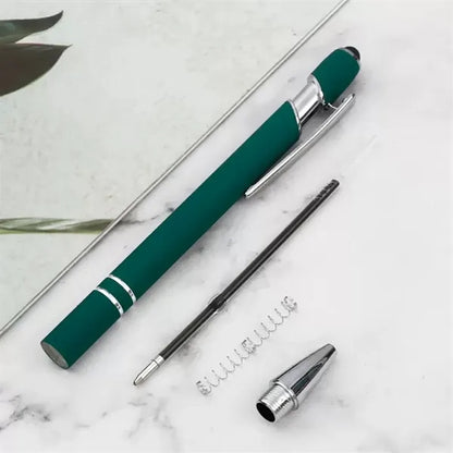 Colorful Metal Stylus Ballpoint Pens For Business Office