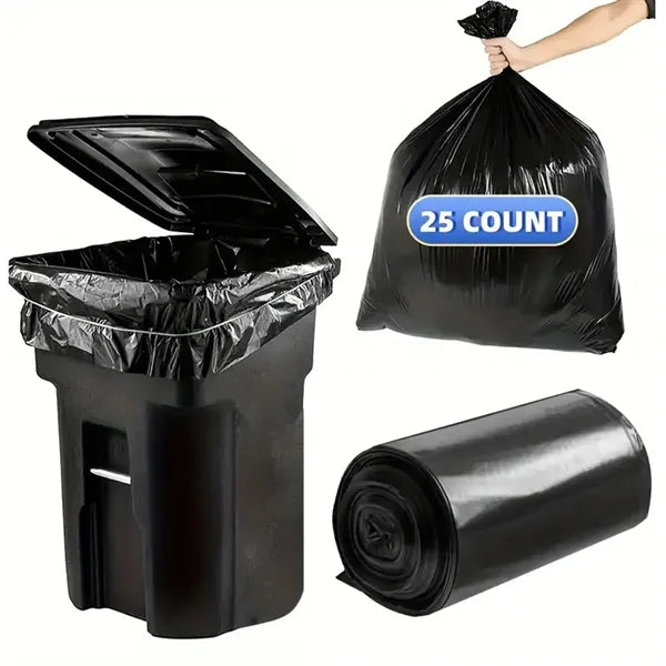 65 Gallon Industrial Strength Black Trash Bags
