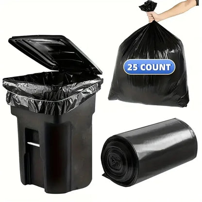 65 Gallon Industrial Strength Black Trash Bags