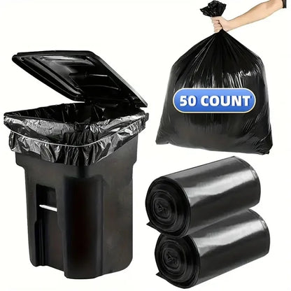 65 Gallon Industrial Strength Black Trash Bags