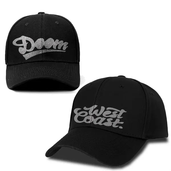 100% Cotton 6 Panel Twill Baseball Cap