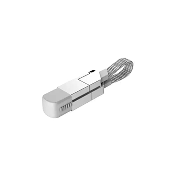 Zinc Alloy Portable Durable Fast Charging Keychain Cable