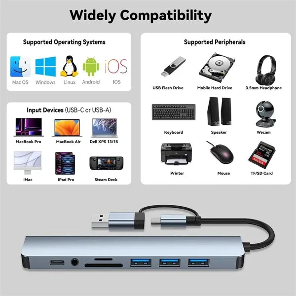 8-in-1 USB Extender