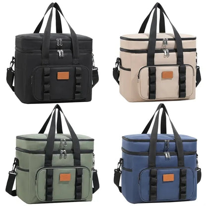 23L 6gal Leakproof Insulated Large Lunch Cooler Bag Box