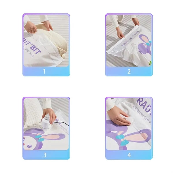 Sealer Vacuum Space Saver Clothes Storage Bags