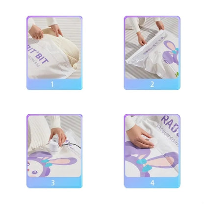 Sealer Vacuum Space Saver Clothes Storage Bags
