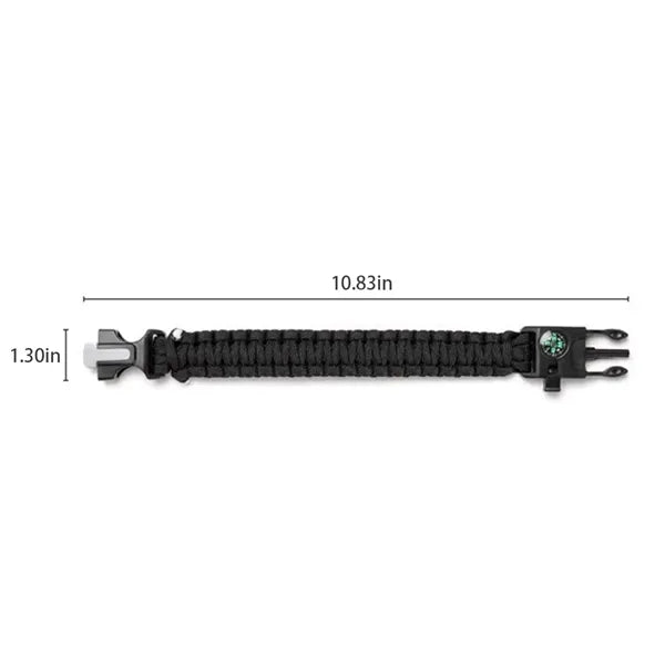 5 In 1 Survival Paracord Bracelet