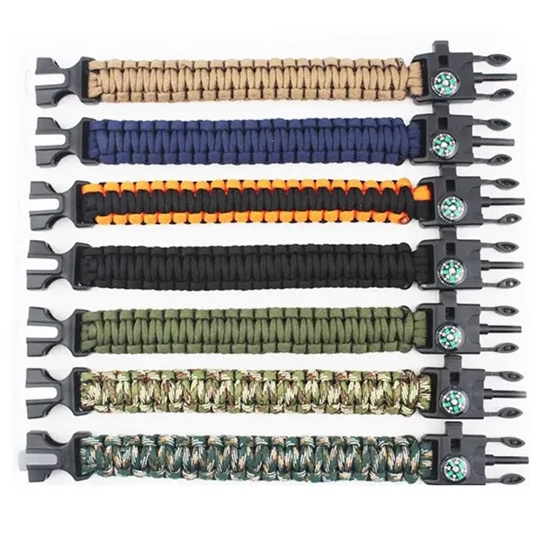 5 In 1 Survival Paracord Bracelet