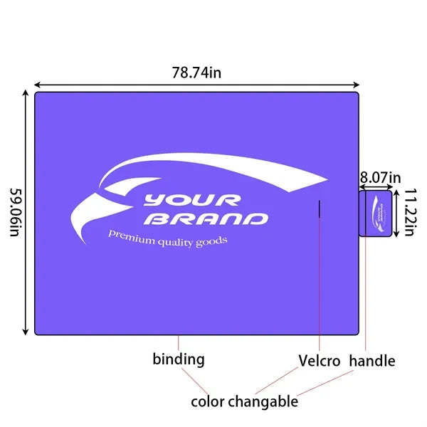 Portable Foldable Waterproof Outdoor Picnic Blanket Mat