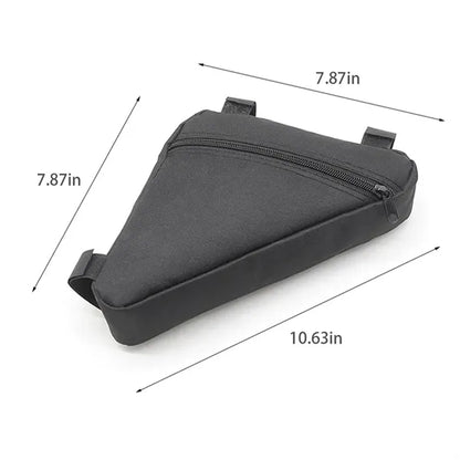 Waterproof Bike Front Tube Triangle Frame Storage Bags