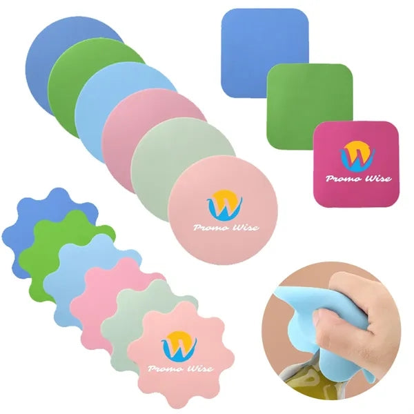 Colorful Versatile Rubber Anti-skid Jar Opener Dinner Pads