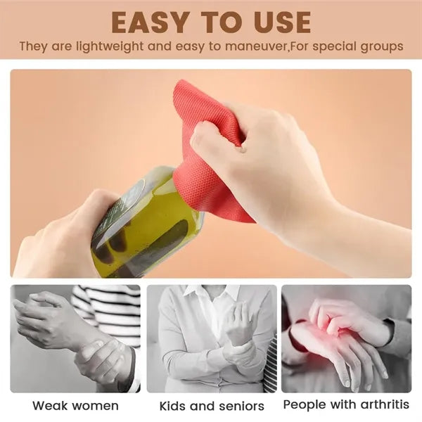 Colorful Versatile Rubber Anti-skid Jar Opener Dinner Pads