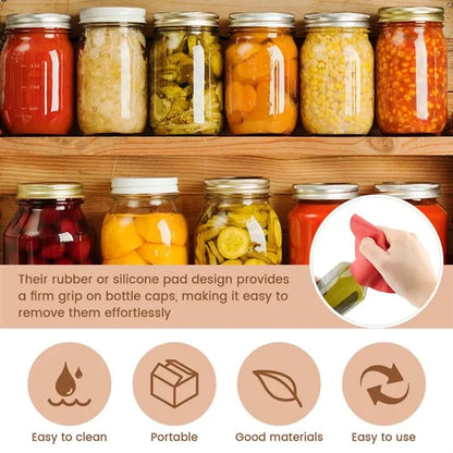 Colorful Versatile Rubber Anti-skid Jar Opener Dinner Pads
