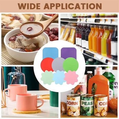 Colorful Versatile Rubber Anti-skid Jar Opener Dinner Pads
