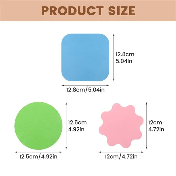Colorful Versatile Rubber Anti-skid Jar Opener Dinner Pads
