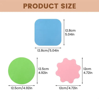 Colorful Versatile Rubber Anti-skid Jar Opener Dinner Pads