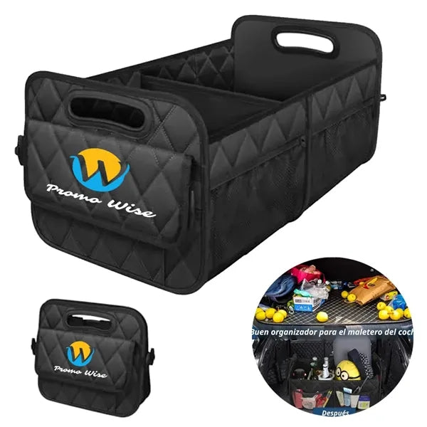 Double Compartment Car Organizers and Storage with 6 Pockets