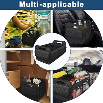 Double Compartment Car Organizers and Storage with 6 Pockets