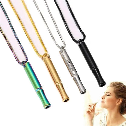 Stainless Steel Whistle Necklace
