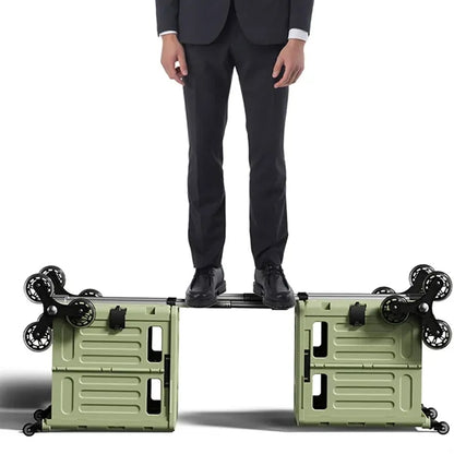 Multi Functional Collapsible Rolling Folding Dolly Cart