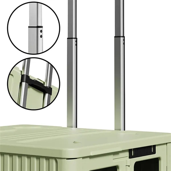 Multi Functional Collapsible Rolling Folding Dolly Cart