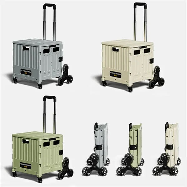 Multi Functional Collapsible Rolling Folding Dolly Cart